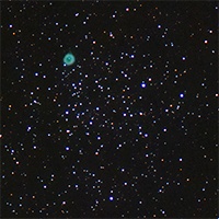 M46 - Розсіяне зоряне скупчення в сузір'ї Корма