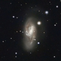 M66 - Пекулярна галактика в сузір'ї Лева